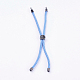 Nylon Twisted Cord Bracelet Making MAK-F018-03B-RS-1