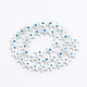 Perlas de concha de nácar de concha blanca natural SSHEL-L017-008-3