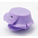 Medium Purple Rose Flower Opaque Resin Beads X-RESI-D001-6-2