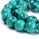 Perles turquoise brin synthétique TURQ-H063-14mm-02-3