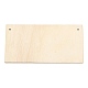 Adornos de pared de madera HJEW-C003-01C-2