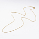 Messingkette Halsketten X-MAK-L009-03G-2