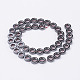 Non-magnetic Synthetic Hematite Beads Strands G-P341-08-10x3mm-2