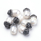 Perlas naturales abalorios de agua dulce cultivadas RB-S054-13-1
