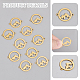 Unicraftale 10Pcs 201 Stainless Steel Connector Charms STAS-UN0064-71-5