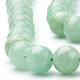 Chapelets de perles naturelles de jade du Myanmar/jade de Birmanie G-T064-22-10mm-3