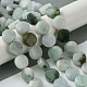 Natürliche Myanmar-Jadeit-Perlenstränge G-A092-A01-01-2