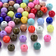 Solid Chunky Acrylic Ball Beads X-SACR-R812-8mm-M-1