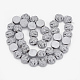 Electroplate Non-magnetic Synthetic Hematite Beads Strands G-T061-95J-2
