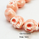 Handmade Porcelain Beads Strands PORC-A057-11-2