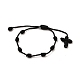 Verstellbare Nylonfäden geflochtene Armbänder BJEW-JB05582-02-1