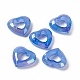 Cadres de perles acryliques irisées arc-en-ciel de placage uv PACR-M003-04D-1