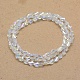 Chapelets de perles en verre électroplaqué EGLA-G018-S-AB01-2