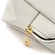 Rectangle PU Leather Cosmetic Storage Zipper Bag AJEW-K039-01A-2