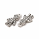 316 Surgical Stainless Steel with Crystal Rhinestone Pendants STAS-G305-04P-2