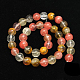 Tigerskin Glass Beads Strands G-G152-10mm-3-2