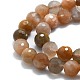 Brins de perles naturelles multi-pierre de lune G-P457-A07-24-2