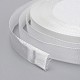 Leche blanca de satén costura boda de la cinta diy X-RC10mmY042-2