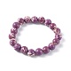 Synthetic Regalite Bead Stretch Bracelets BJEW-K212-A-024-1-2