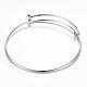 Adjustable 304 Stainless Steel Expandable Bangle Making BJEW-G515-03P-2