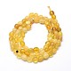 Pépites jaunes naturelles opale perles brins G-J335-42-2