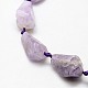 Natural Amethyst Beads Strands G-A122-04A-3