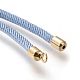 Nylon Twisted Cord Armband machen MAK-M025-144-2