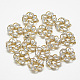Brass Cubic Zirconia Pendants X-KK-T032-031G-2
