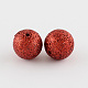 Chunky gumball acryliques bubblegum perles rondes de poudre de paillettes X-OACR-Q002-03-1