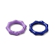 Spray Painted Alloy Spring Gate Ring PALLOY-H131-04-3