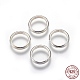 Sterling Silver Bead Frames X-STER-E062-06S-1