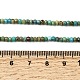 Хубэй природных бирюзовый бисер нитей G-G294-C02-2x3mm-5