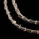 Chapelets de perles en verre transparent GLAA-R161-23-3