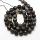 Grade AA Natural Gemstone Labradorite Faceted Round Beads Strands G-E251-32-14mm-3