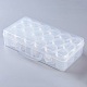 Conteneurs de stockage de perles en plastique CON-L009-06-3