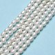 Нити из натурального культивированного пресноводного жемчуга PEAR-J006-08C-01-2