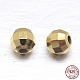 Perles intercalaires rondes à facettes 925 en argent sterling STER-M103-03-2.5mm-G-1