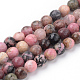 Natural Rhodonite Beads Strands X-G-Q462-108-4mm-1