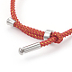 Couple Adjustable Nylon Cord Bracelets BJEW-F362-B-P-3