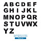 Alphabet Strass Patches FW-TAC0001-01E-9