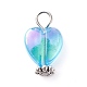 Eco-Friendly Transparent Acrylic Charms PALLOY-JF00749-01-4