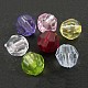 Mixed Dyed Transparent Acrylic Beads X-DB20MMM-1
