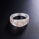 Shegrace 925 anillo de dedo de plata esterlina JR540A-01-2