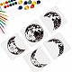 Mayjoydiy 5 Stück Mond-Schablone DIY-WH0411-011-1