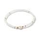 Glass Beads Stretch Bracelets Sets BJEW-JB06575-02-7