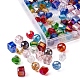 150 pièces 3 brins de perles de verre électrolytiques de style EGLA-YW0001-38-4