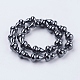 Non-magnetic Synthetic Hematite Beads Strands G-P341-37-11x17mm-2