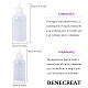 BENECREAT Multi Purpose DIY Precision Tip Applicator Bottles Set - 8 1 Ounce/1.7 Ounce Bottles CON-BC0003-13-2