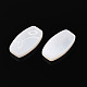 Натуральный белый кабошоны оболочки BSHE-T014-18-2