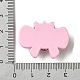 Cabujones decodificados de resina opaca con tema rosa RESI-C045-06A-3